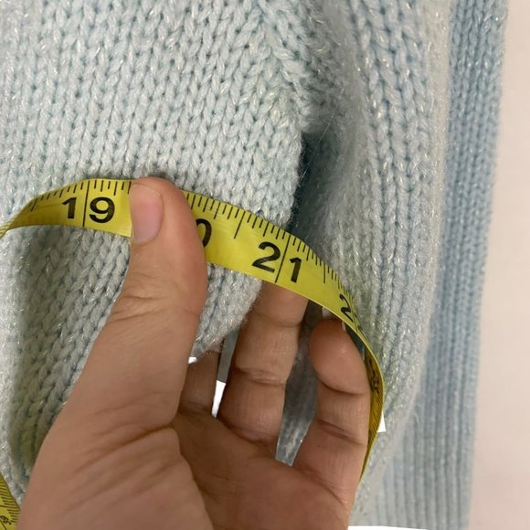 Vintage 80s Jaclyn Smith Pearl Embellished Knit Sweater Small - Picture 8 of 8